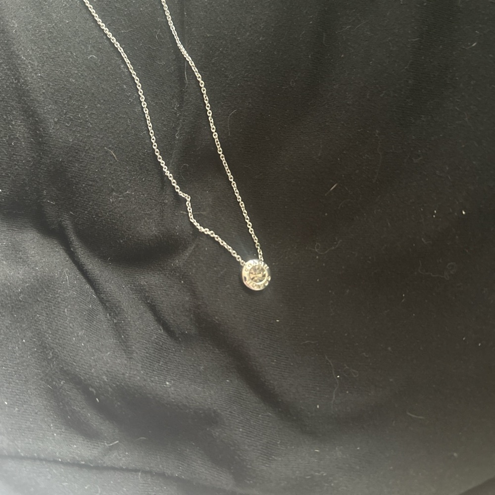coach stone circle necklace